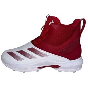 Adidas Men's Size 15 SM Adizero Chaos To Turf Lineman Football Cleats Red White